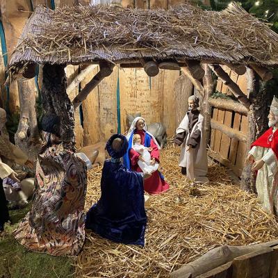 Weihnachtskrippe in der Laurentiuskirche