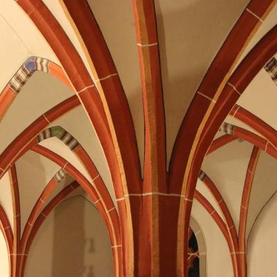 Detail aus dem Kirchengewölbe