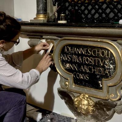 Überarbeitung des alten Sakramentshauses von ca. 1630